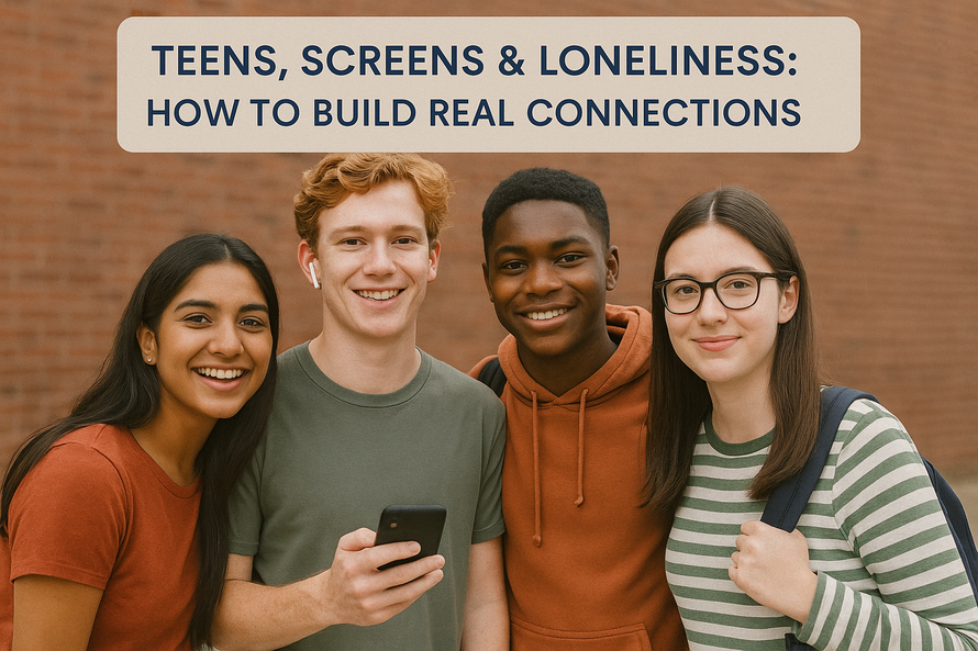 Teens, Screens & Loneliness: How to Build Real Connections