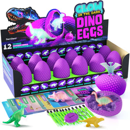 Glow in the Dark Dino Eggs Dig Kit For Kids