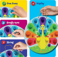 Pom Pom Arts & Crafts Kit for Toddlers