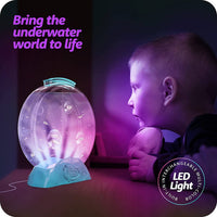 Hydropets Live Sea Pets Habitat Kit, Light Up Tank