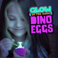 Glow in the Dark Dino Eggs Dig Kit For Kids