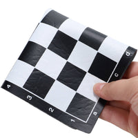 Roll Up Vinyl Chess Board - 8 in.