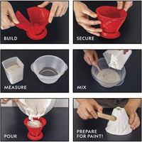 NATIONAL GEOGRAPHIC Volcano Science Kit – Build an Erupting Volcano with This Volcano Kit for Kids, Multiple Eruption Experiments to Try, Great for Science Projects