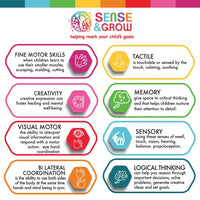 Creative Kids Sense & Grow 6-Pack Sensory Pop Tubes