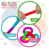 Creative Kids Sense & Grow 6-Pack Sensory Pop Tubes