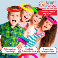 Creative Kids Sense & Grow 6-Pack Sensory Pop Tubes