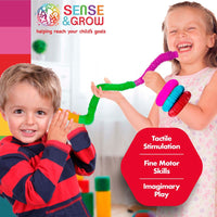 Creative Kids Sense & Grow 6-Pack Sensory Pop Tubes